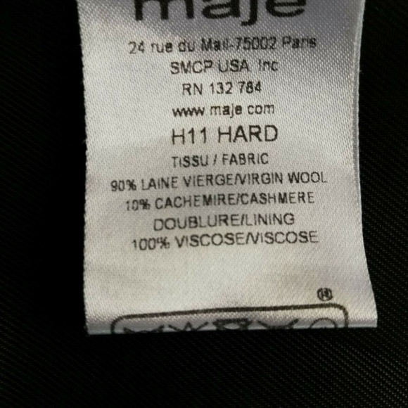 Beautiful Grey Maje Coat - Great Condition - Picture 4 of 4